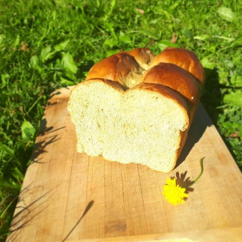 Mixed Italian herbs Brioche (dairy-free/vegan)